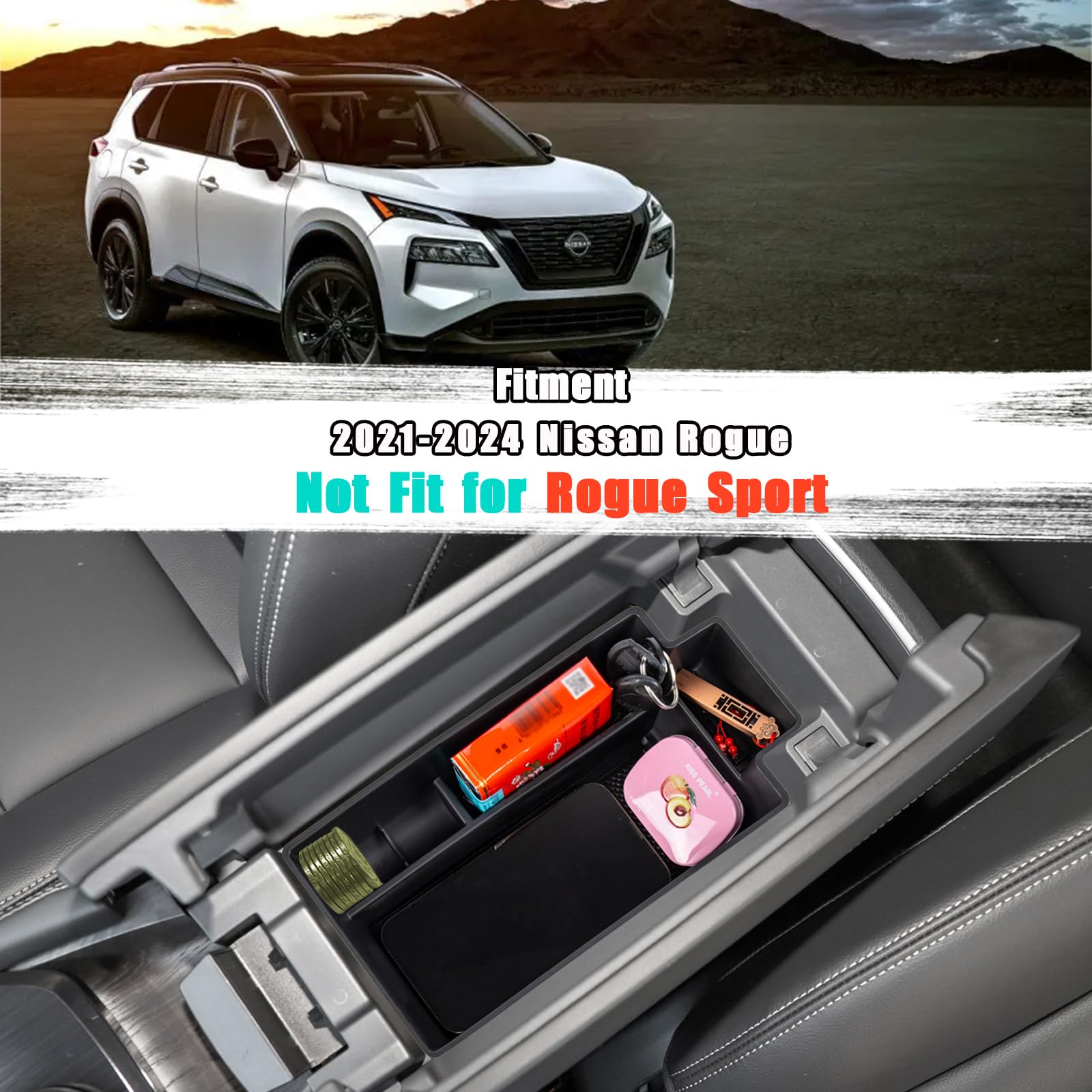 Amazon.com: Neepiar Center Console Organizer Compatible with